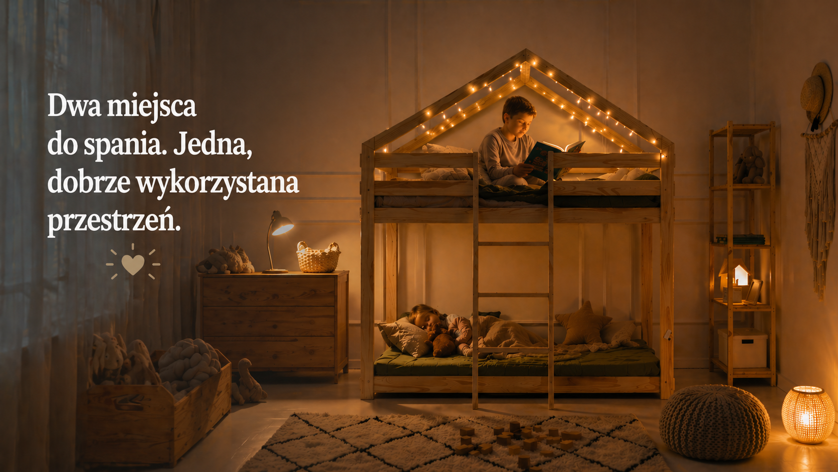 dwa miejsca jedno pomieszczenie